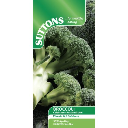 Seeds - Broccoli Calabrese Autumn Spear Seeds - Broccoli Calabrese Autumn Spear