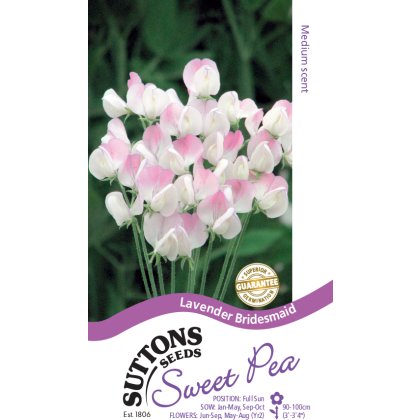 Seeds - Sweet Pea Lavendar Bridesmaid Seeds - Sweet Pea Lavendar Bridesmaid