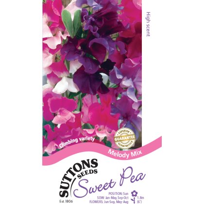 Seeds - Sweet Pea Melody Mix Seeds - Sweet Pea Melody Mix