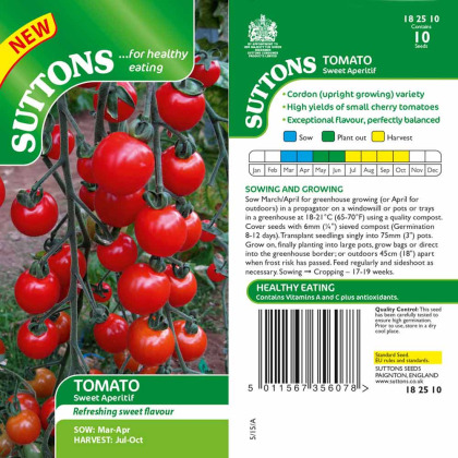 Seeds - Tomato Sweet Aperitif Seeds - Tomato Sweet Aperitif