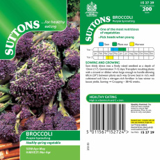 Seeds - Broccoli Purple Sprouting