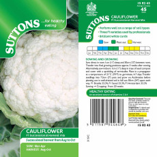 Seeds - Cauliflower F1 Successional Harvest Mix