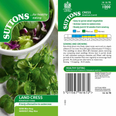 Seeds - Cress American (Land)