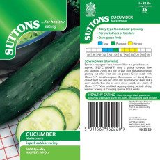 Seeds - Cucumber Marketmore
