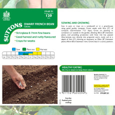 Seeds - Dwarf French Bean Celine Seeds - Dwarf French Bean Celine