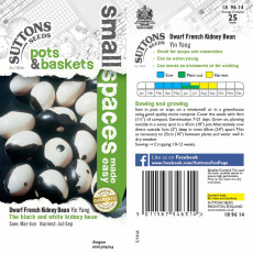 Seeds - Dwarf French Bean Yin Yang