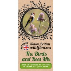 Seeds - Native British Wildflowers The Birds and Bees Mix