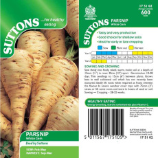 Seeds - Parsnip White Gem