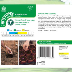 Seeds - Runner Bean Moonlight