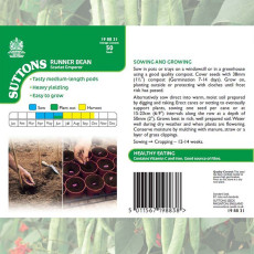 Seeds - Runner Bean Scarlet Emperor