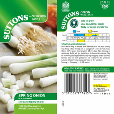 Seeds - Spring Onion White Lisbon