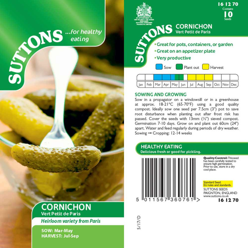161270 Cornichon Vert Petit de Paris