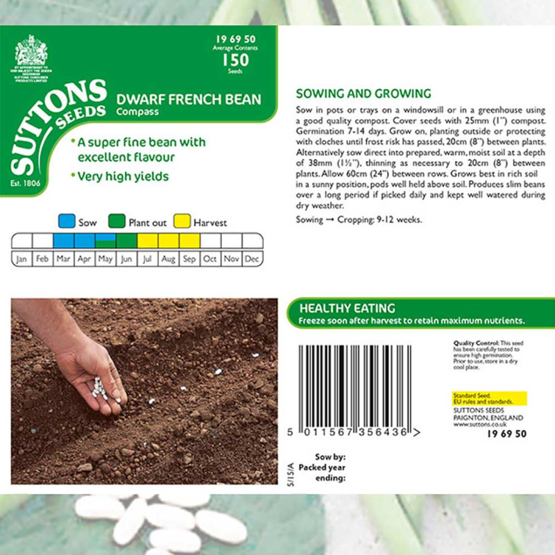 196950 Dwarf French Bean Compass b