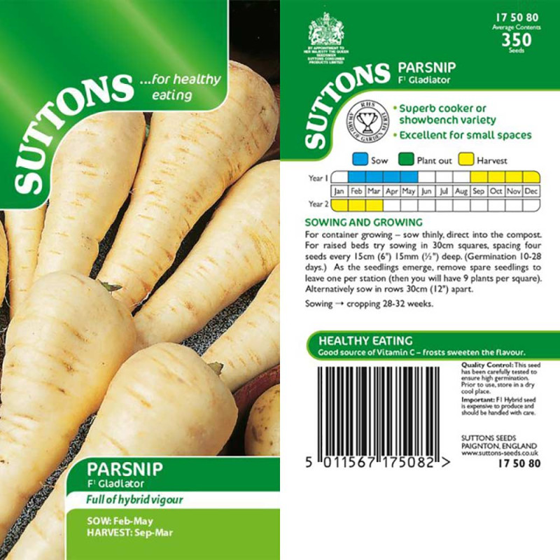 175080 Parsnip F1 Gladiator