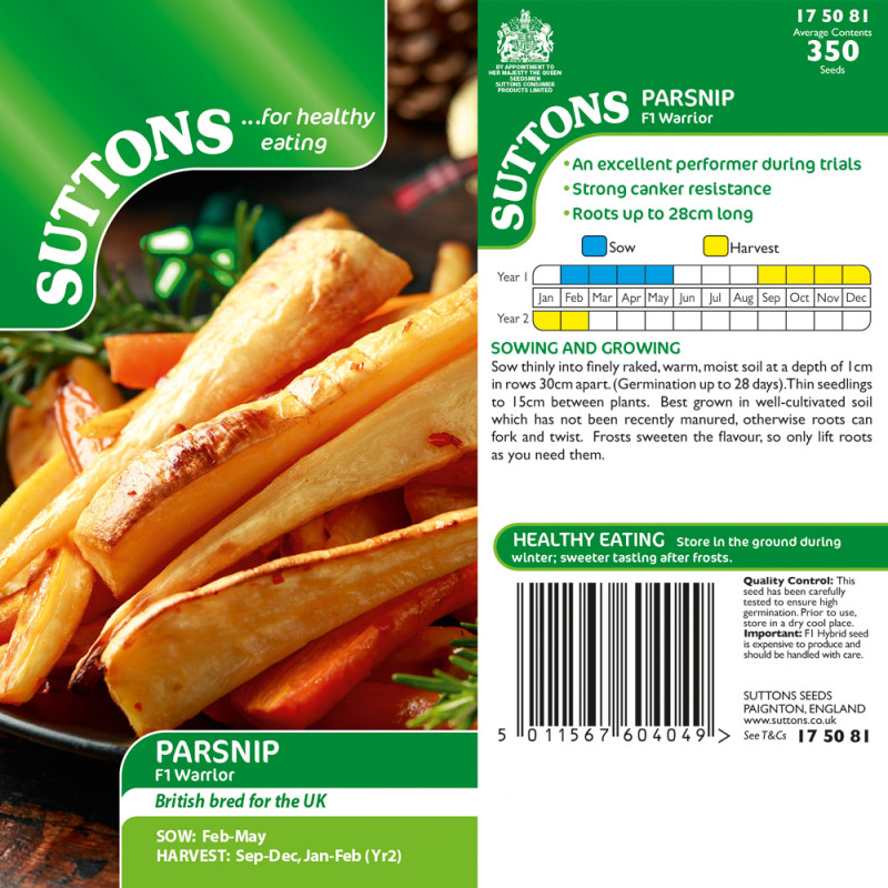 175081 Parsnip F1 Warrior