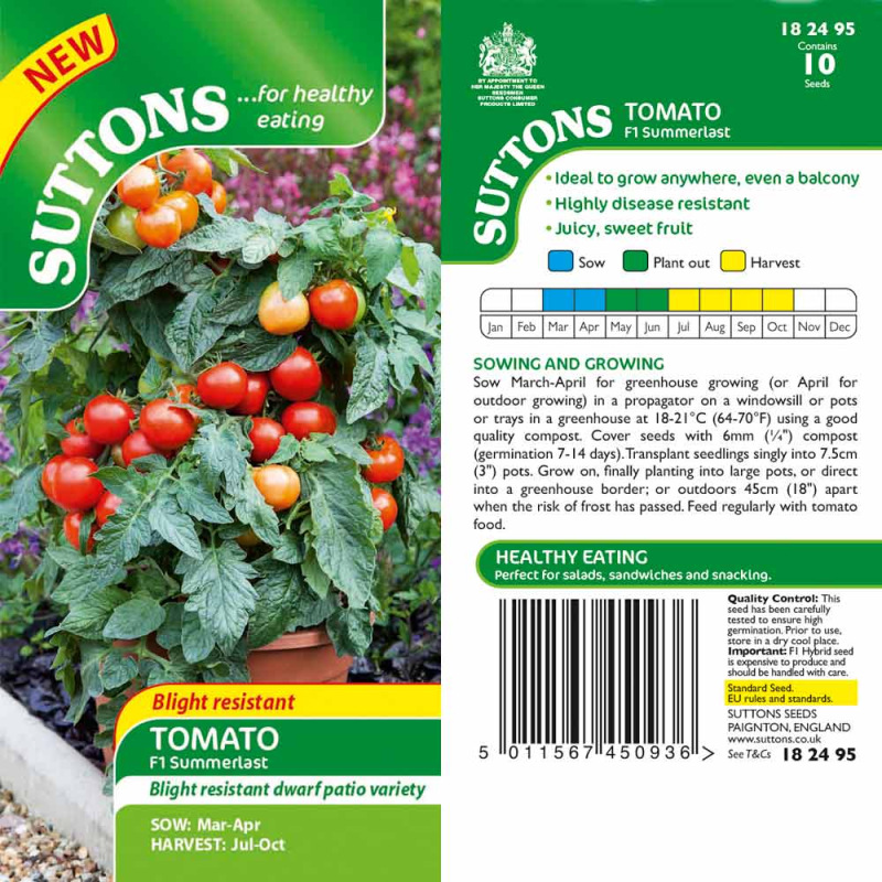 182495 Tomato F1 Summerlast