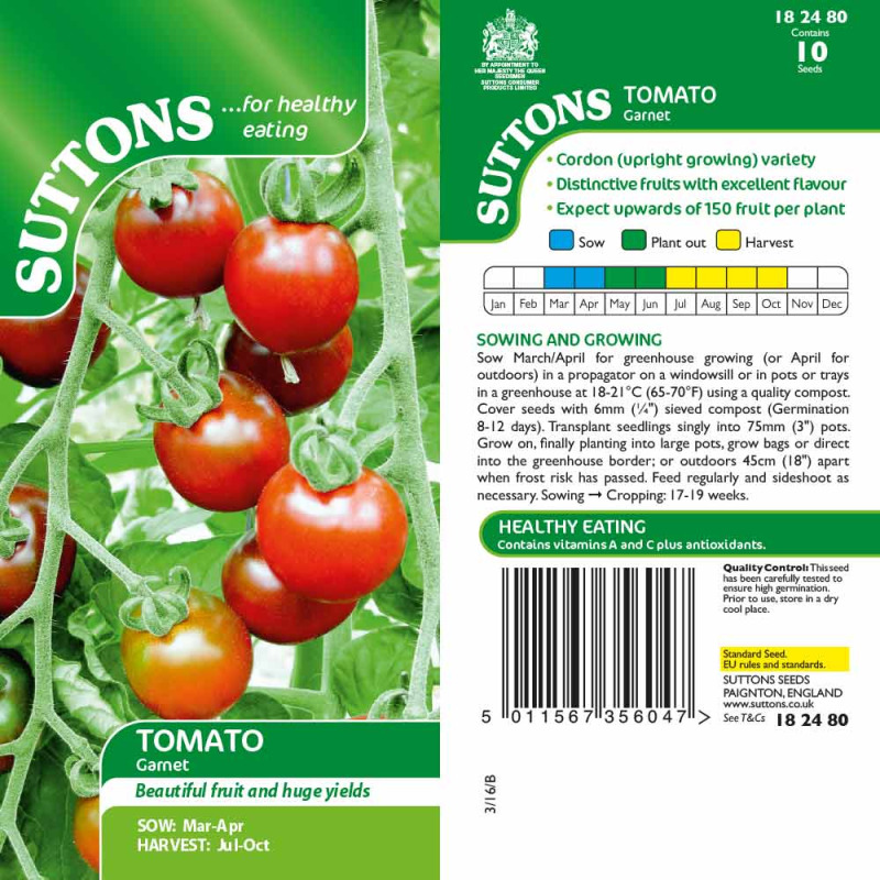 182480 TOMATO Garnet