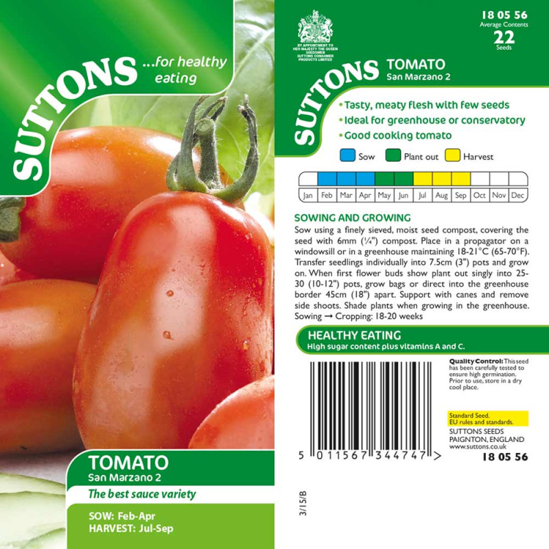 180556 Tomato San Marzano 2