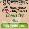 Native British Wildflowers Honey Bee Mix