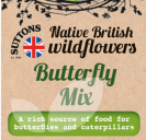 Native British Wildflowers Butterfly Mix
